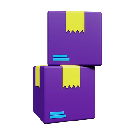 Boxen  3D Icon