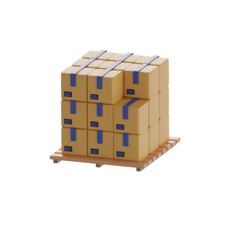 Boxen  3D Icon