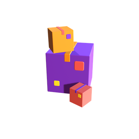 Boxen  3D Icon