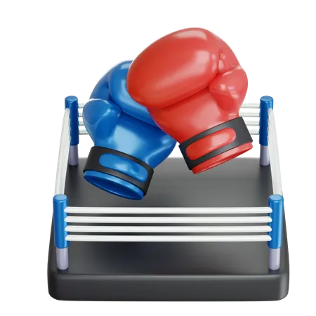 Deporte de boxeo  3D Icon