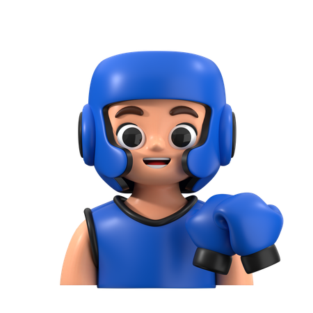 ボクサー  3D Icon