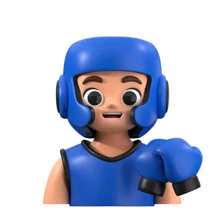 ボクサー  3D Icon