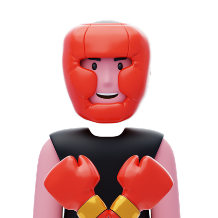 Boxeur  3D Icon