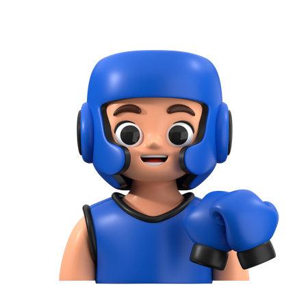 Boxeur  3D Icon