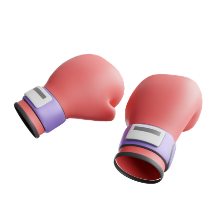 Boxhandschuhe  3D Icon