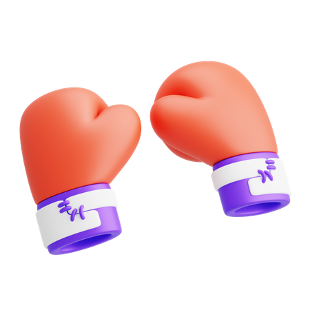 Boxhandschuhe  3D Icon