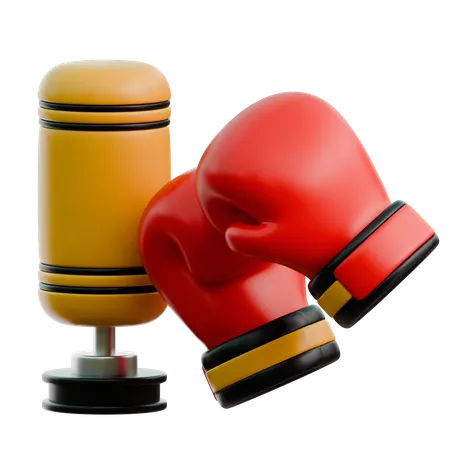 Boxing  3D Icon
