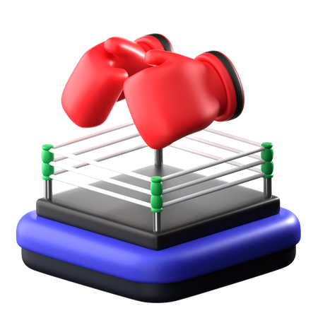 Boxing  3D Icon