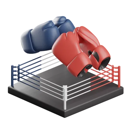 Boxing  3D Icon