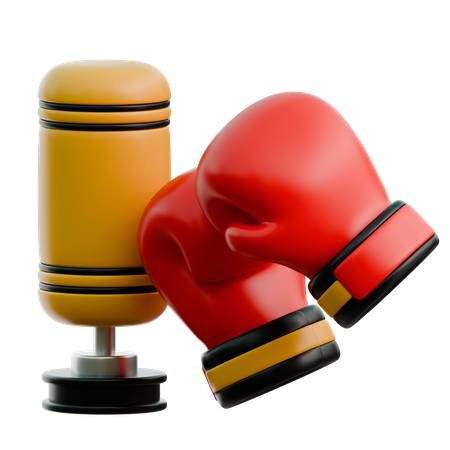 Boxing  3D Icon