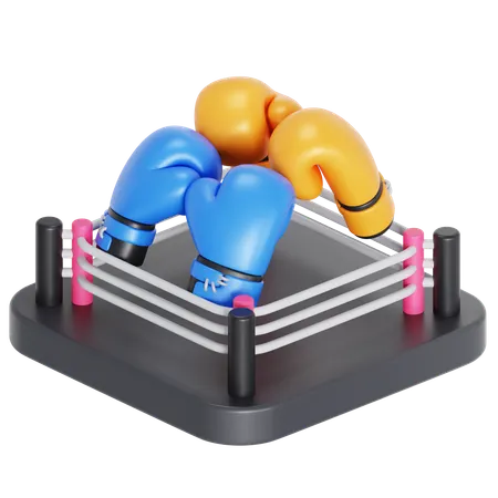 Boxing battle  3D Icon