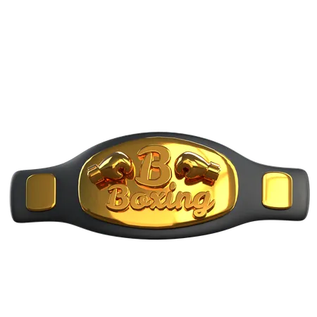 Boxing Belt  3D Icon