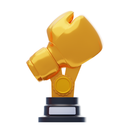 Boxing Cup  3D Icon