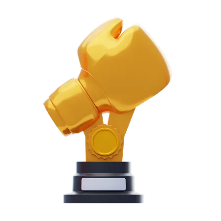 Boxing Cup  3D Icon