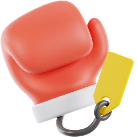 Boxing DIscount  3D Icon