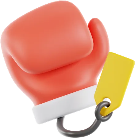 Boxing DIscount  3D Icon