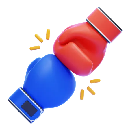 ボクシング試合  3D Icon