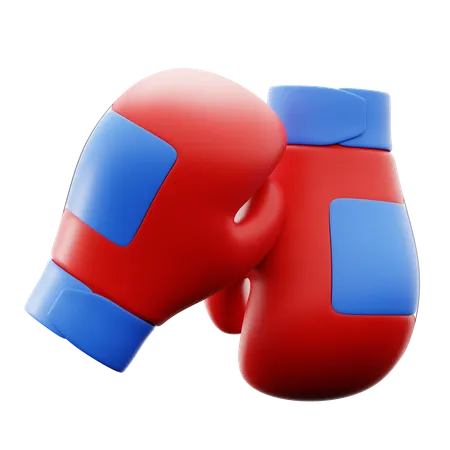 Fist Glove Protection Boxing Sport Game Equipment 3 D Icon Illustration Render Design 3D Icon