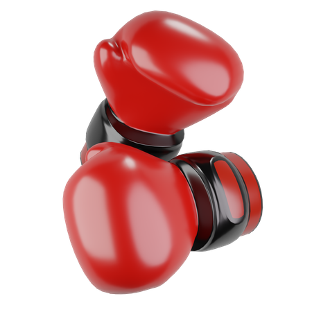 Boxing Gloves 3D Illustration