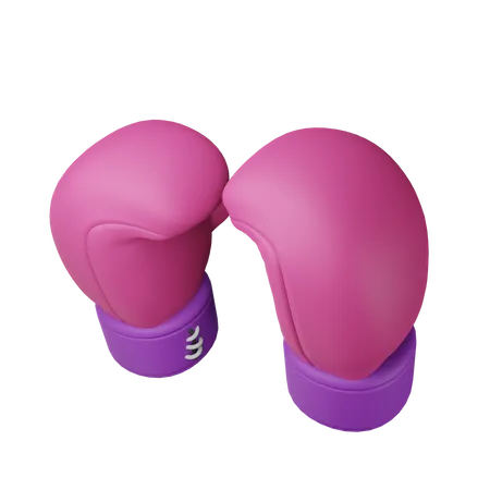 Boxing Gloves  3D Icon