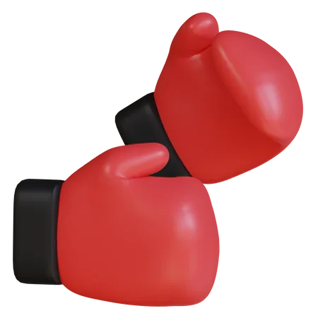 Boxing Gloves  3D Icon