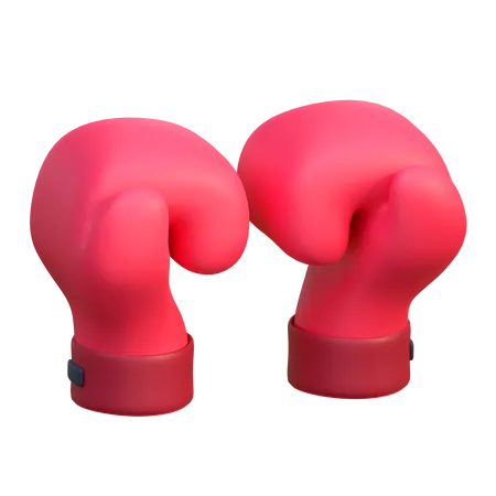 Boxing Gloves  3D Icon