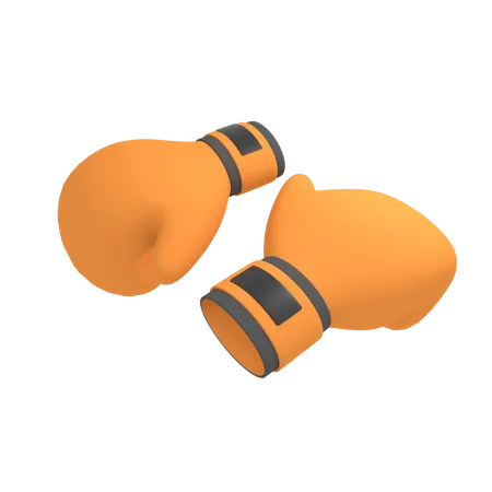 Boxing gloves  3D Icon