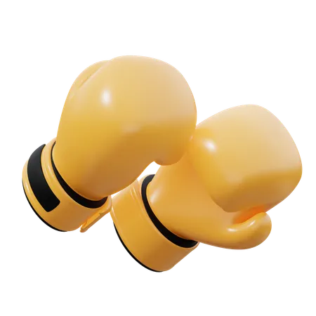 Boxing Gloves  3D Icon