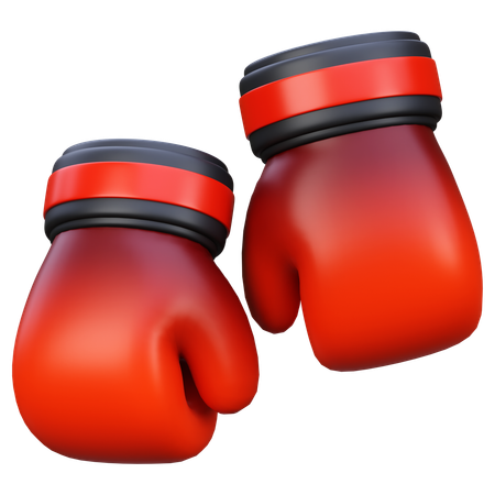 Boxing Gloves  3D Icon