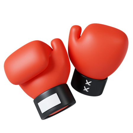 Boxing Gloves  3D Icon