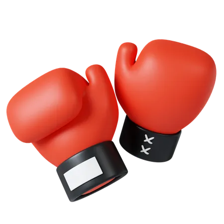 Boxing Gloves  3D Icon