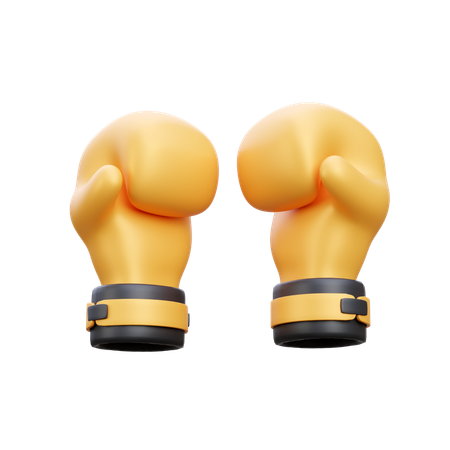 Boxing Gloves  3D Icon