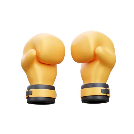 Boxing Gloves  3D Icon