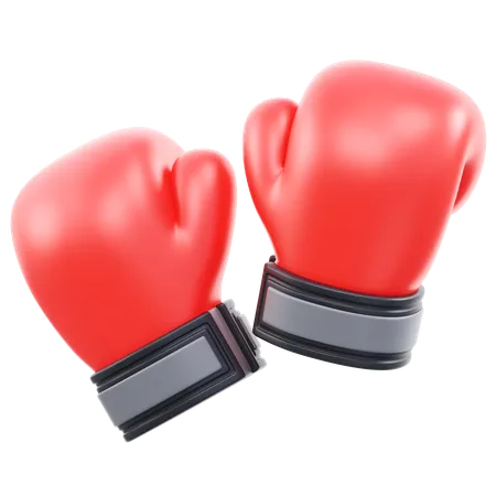 Boxing Gloves  3D Icon