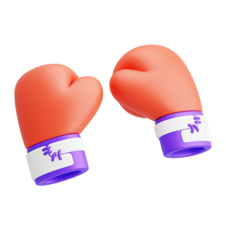 Boxing gloves  3D Icon