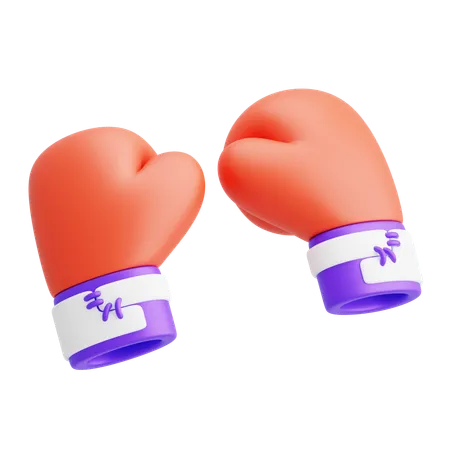 Boxing gloves  3D Icon