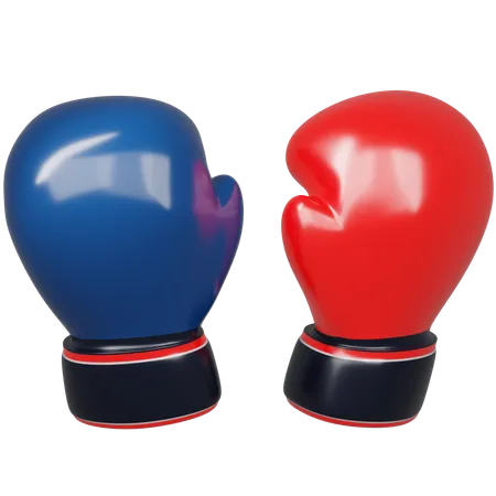 Boxing Gloves  3D Icon