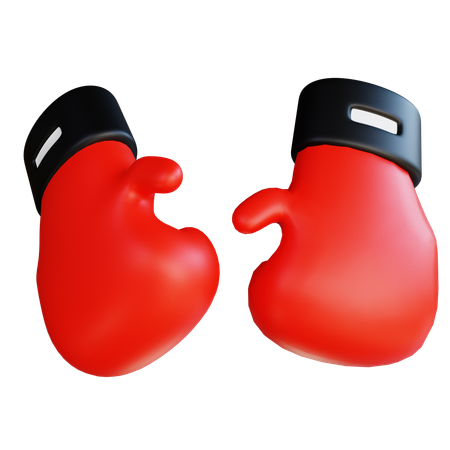 Boxing Gloves  3D Icon