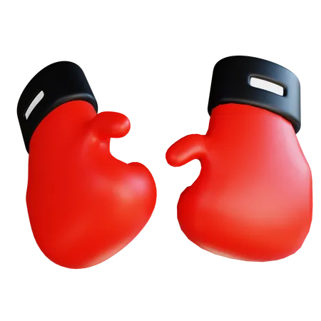 Boxing Gloves  3D Icon