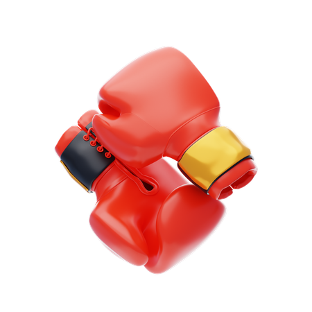 Boxing Gloves  3D Icon