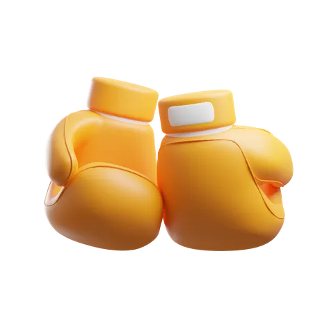 Boxing Gloves  3D Icon