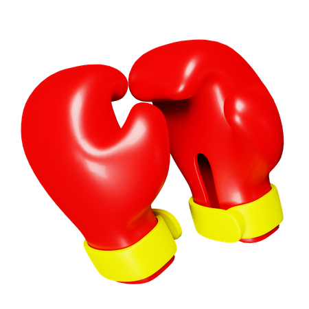 Boxing Gloves  3D Icon