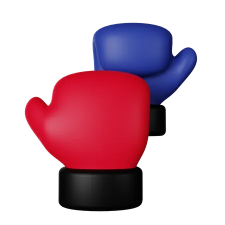 Boxing Gloves  3D Icon