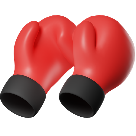 Boxing Gloves  3D Icon