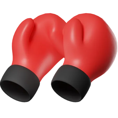 Boxing Gloves  3D Icon