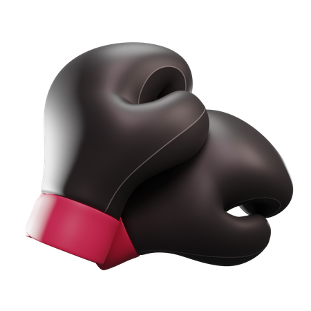 Boxing Gloves  3D Illustration