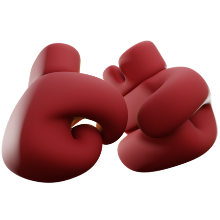 Boxing Gloves  3D Illustration