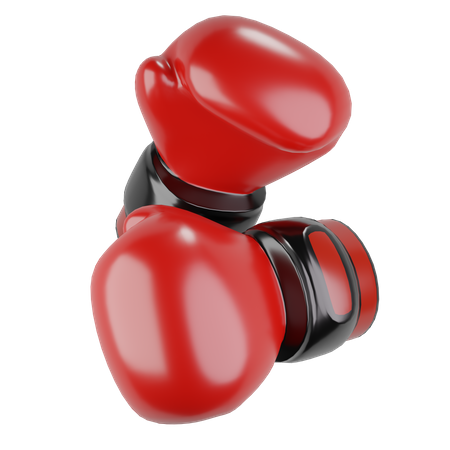 Boxing Gloves  3D Illustration