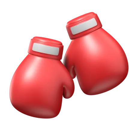 Boxing gloves  3D Illustration