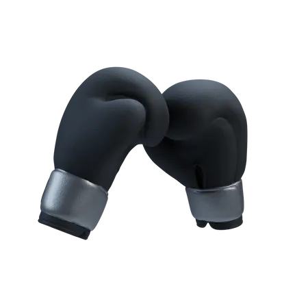 Boxing Gloves  3D Illustration